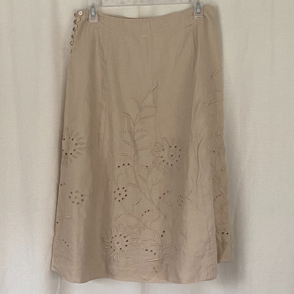 Banana Republic Linen Skirt